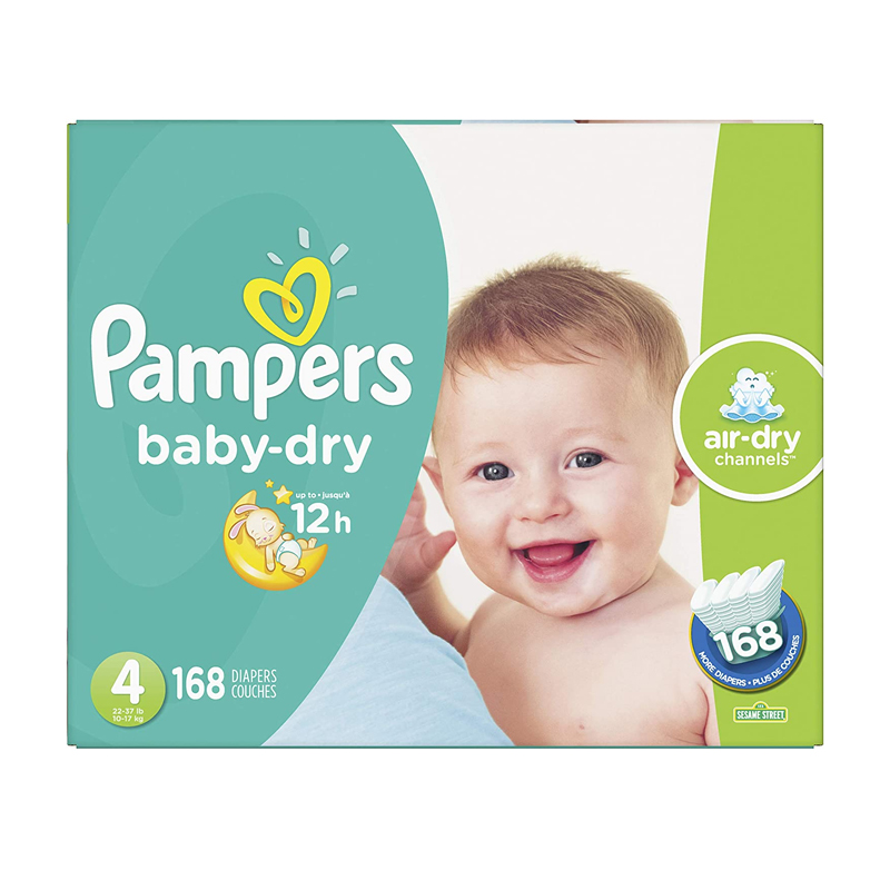 Pampers Baby Dry Econo Diapers Size 4