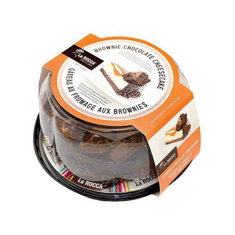La Rocca Red Brownie Chocolate Cheesecake