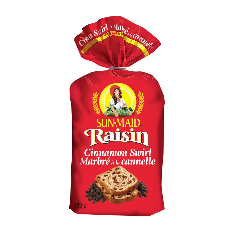Sunmaid Raisin Cinnamon Swirl Bread
