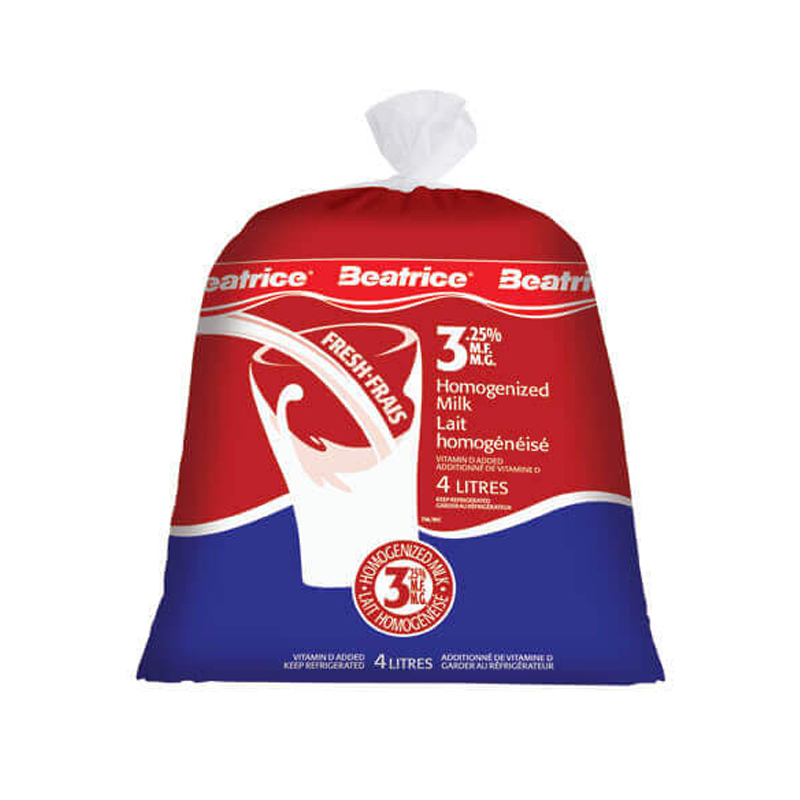 Beatrice 4L Homogenized Milk