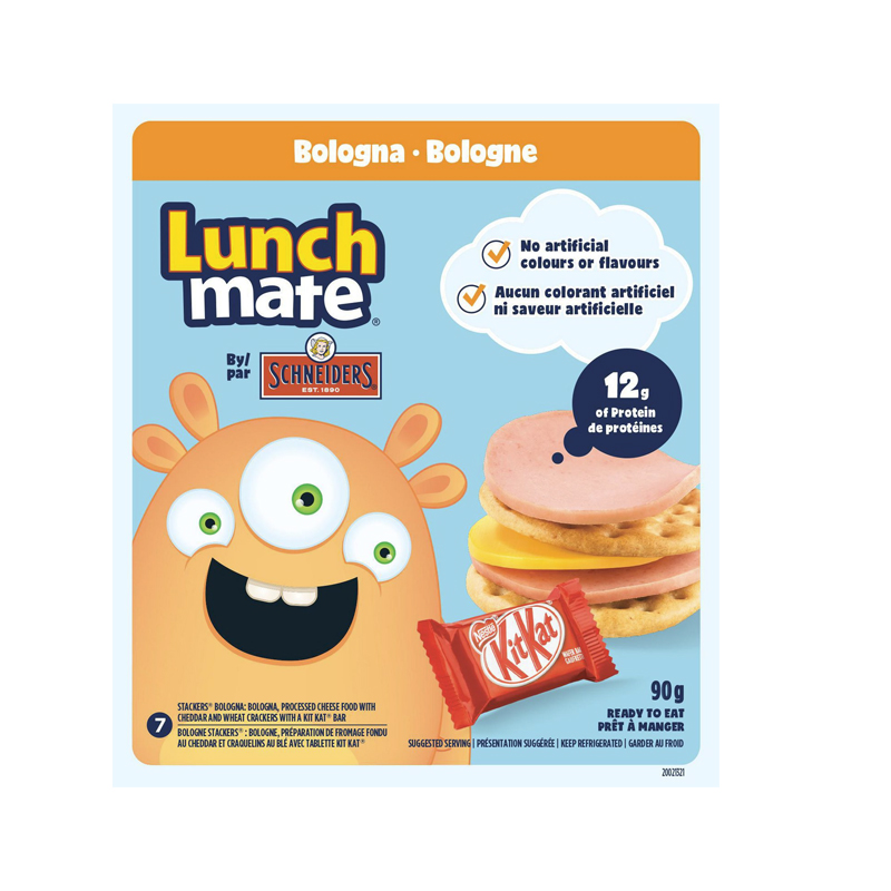 Schneiders Lunchmate Bologna Stackers
