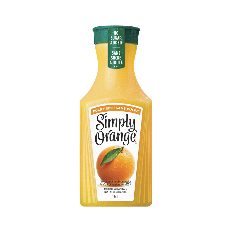 Simply Orange Juice Pulp Free