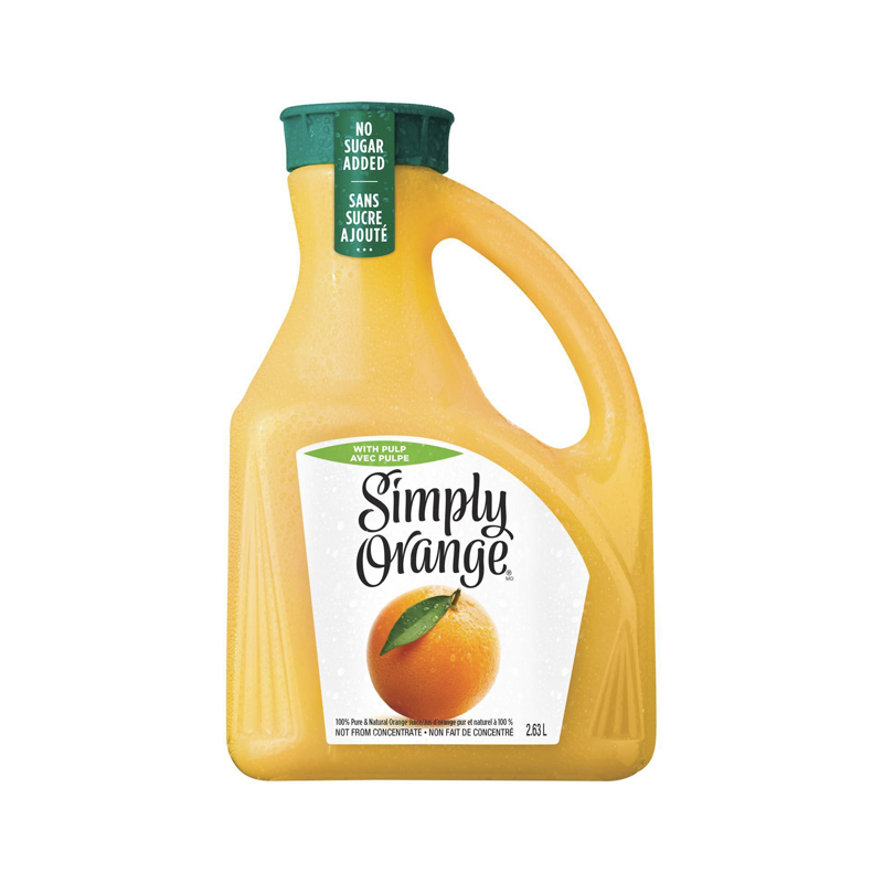 Simply Orange Juice Some Pulp
