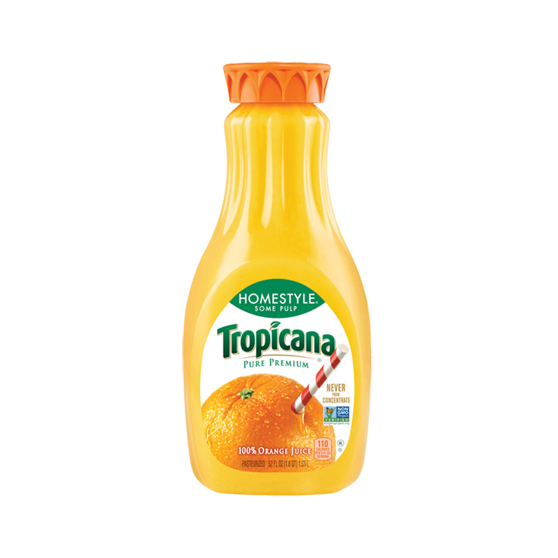 Tropicana Pure Premium Orange Juice Some Pulp