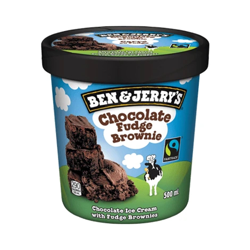 Ben & Jerrys Chocolate Fudge Brownie Ice Cream
