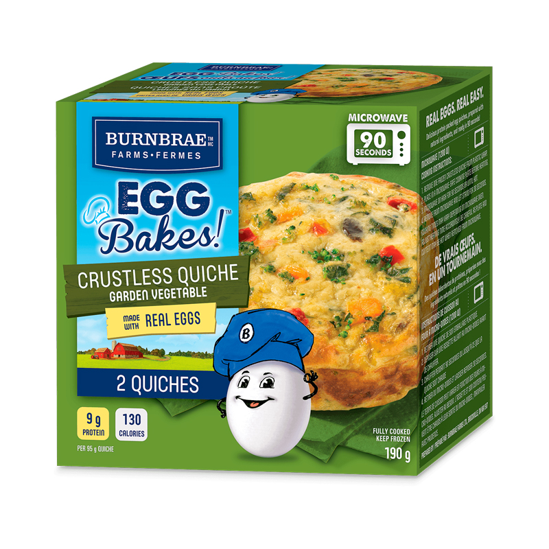 Burnbrae Egg Bakes Spinach, Ricotta & Carmelized Onion