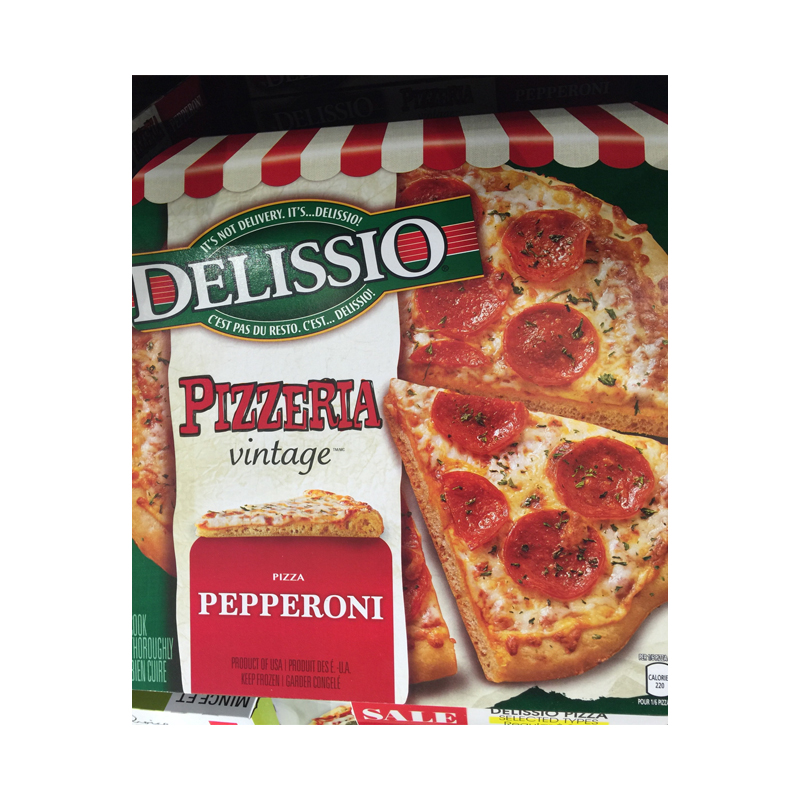Delissio Pizzeria Vintage Pepperoni Pizza