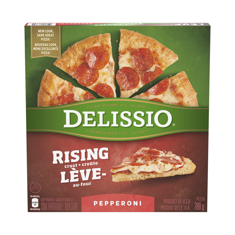 Delissio Rising Crust Pizza, Pepperoni