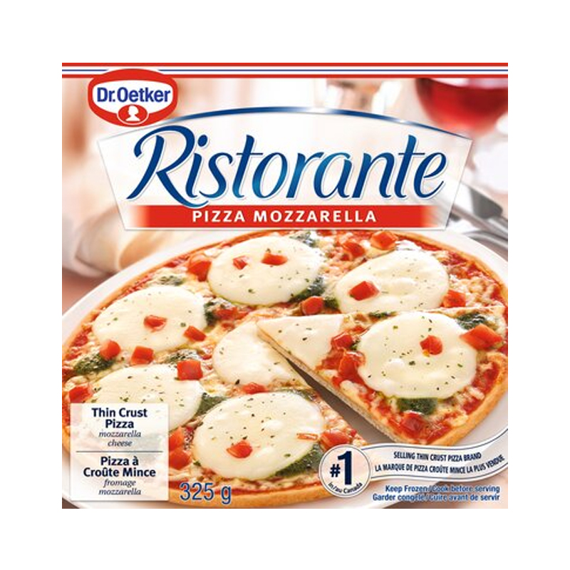 Dr. Oetker Ristorante Thin Crust Pizza, Mozzarella
