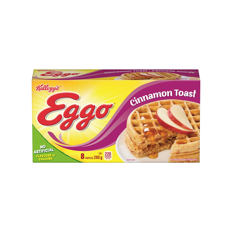 Kelloggs Eggo Waffles Cinnamon Toast