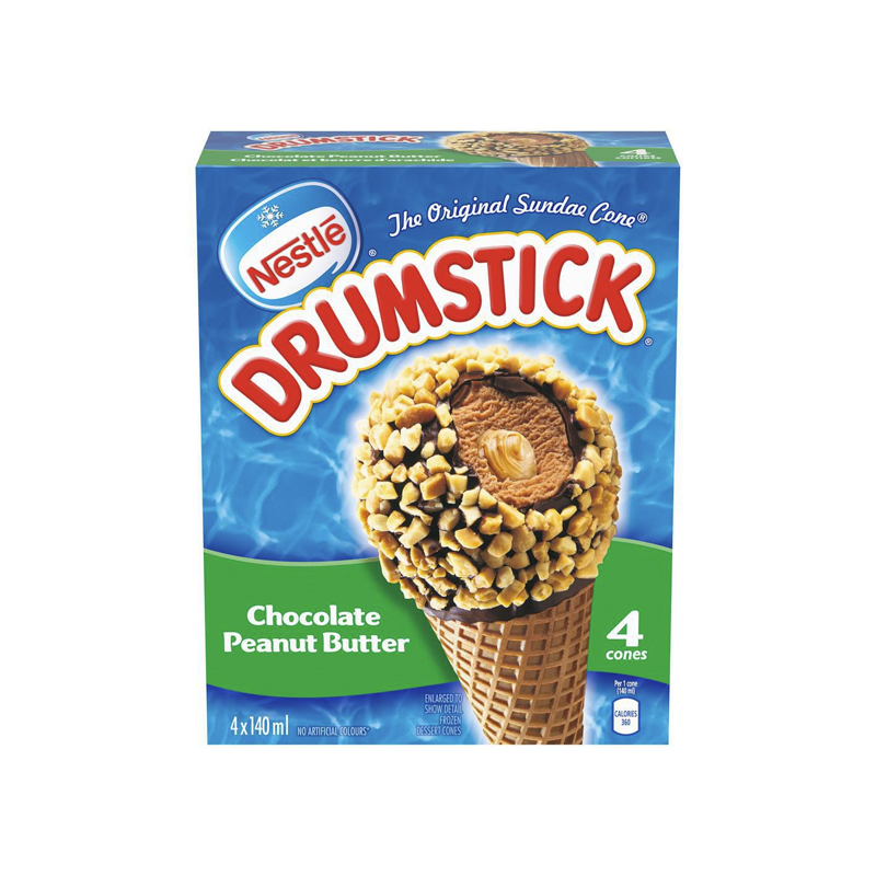 Nestle Drumstick Chocolate Peanut Butter