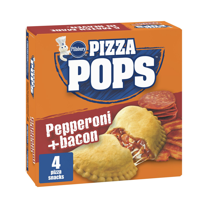 Pillsbury Pizza Pops Pepperoni & Bacon