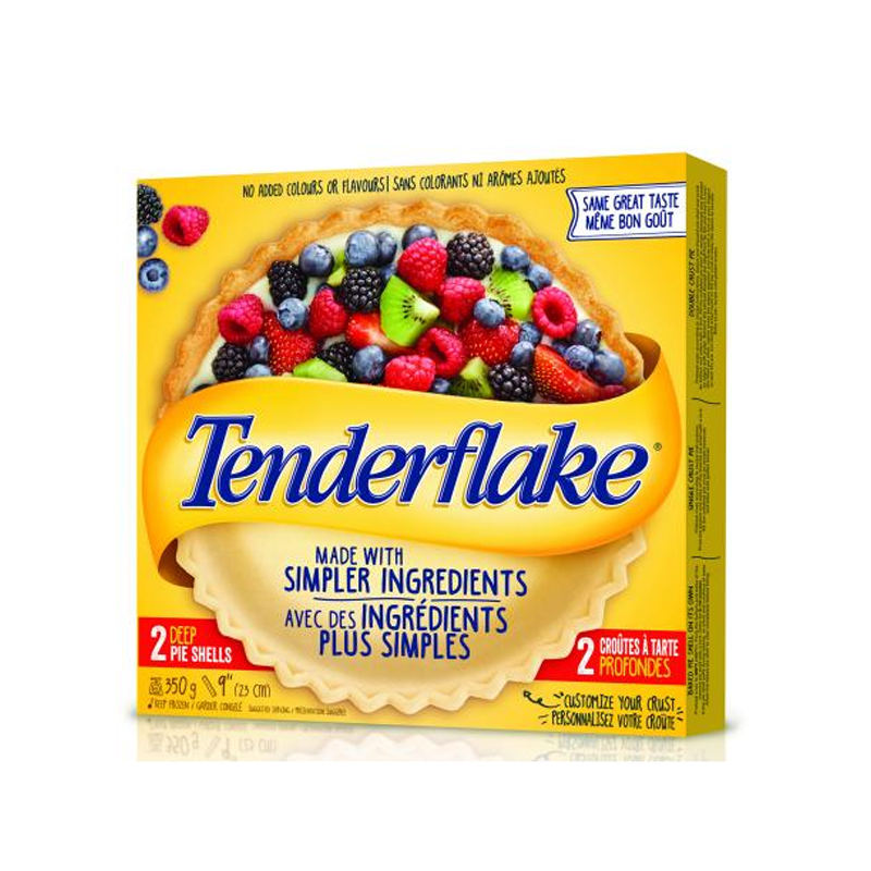 Tenderflake Pie Shells, 9 inch