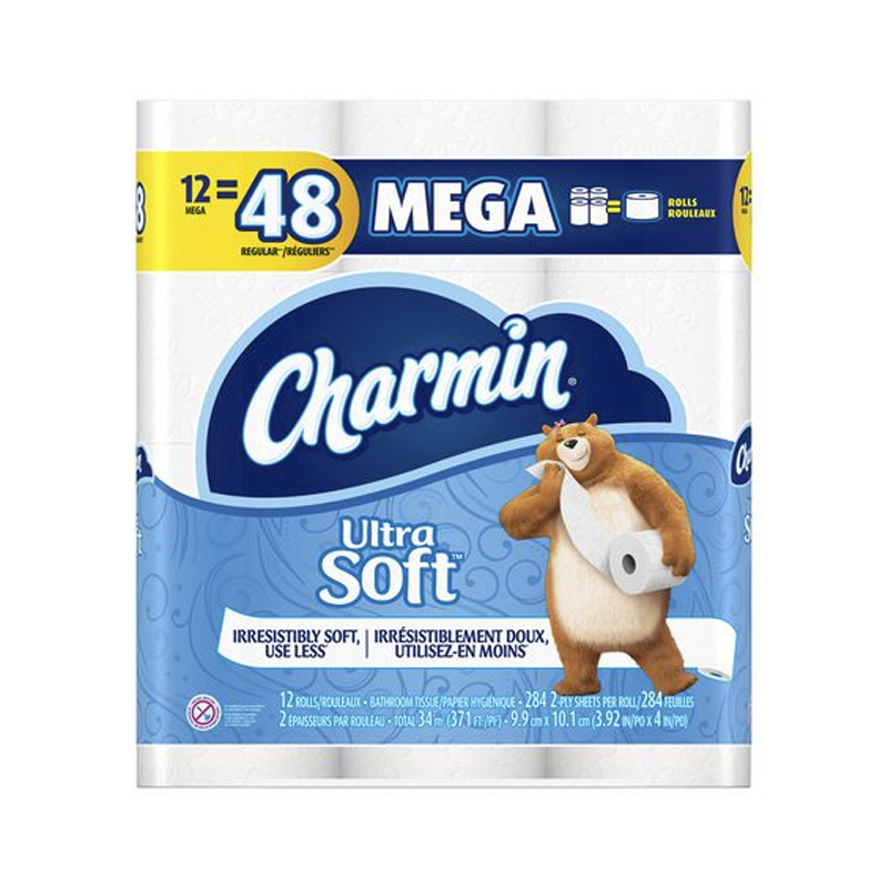 Charmin Ultra Mega Soft 12 Rolls