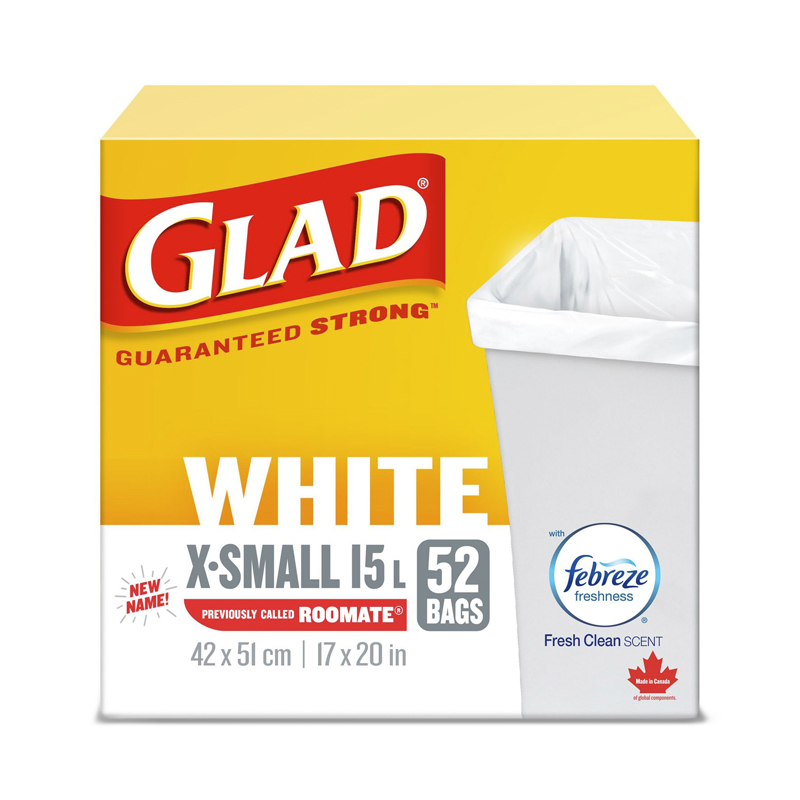 Glad Kitchen Bags with Febreze