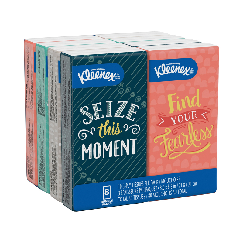 Kleenex Facial Tissues, On-The-Go Pack