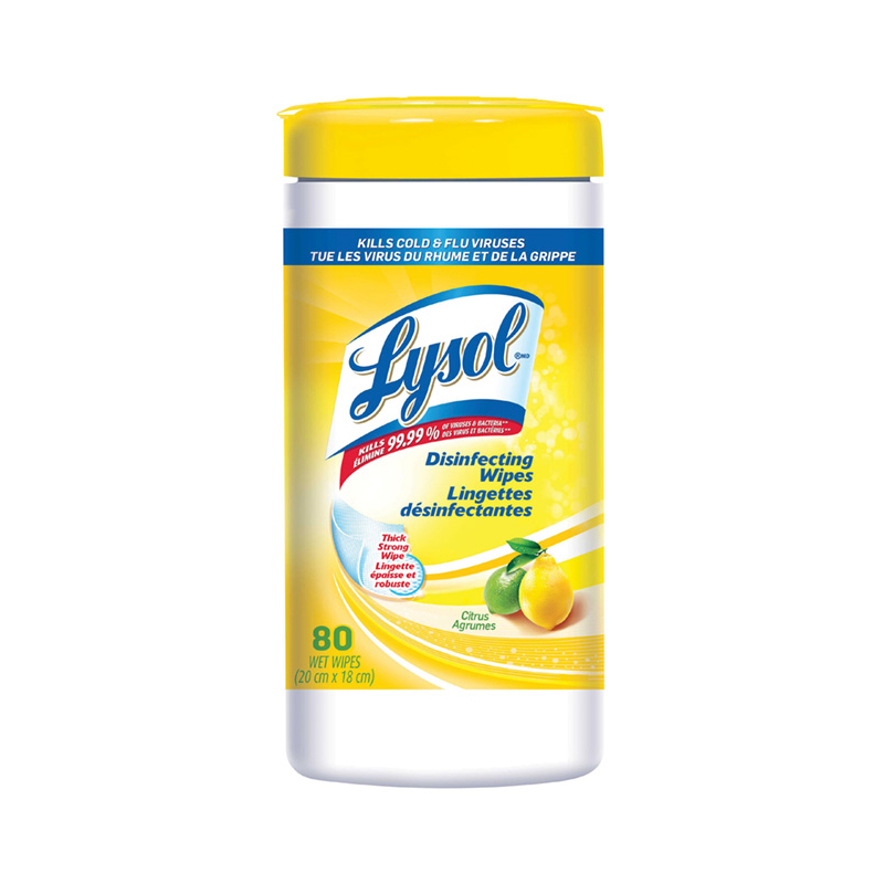 Lysol Disinfecting Wipes Citrus Scent
