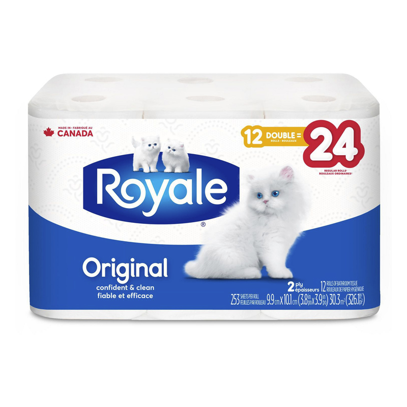 Royale Bathroom Tissue 2-Ply Double Roll