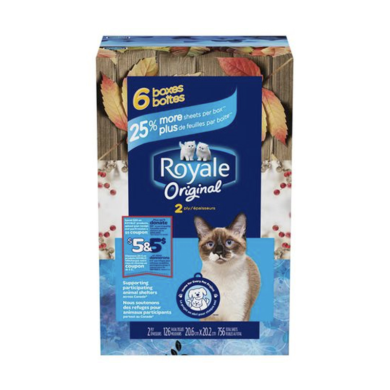 Royale Facial Tissue 2 Ply