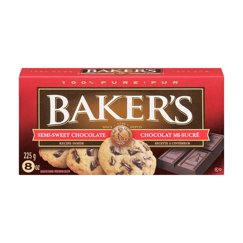 Bakers Semi-Sweet Chocolate