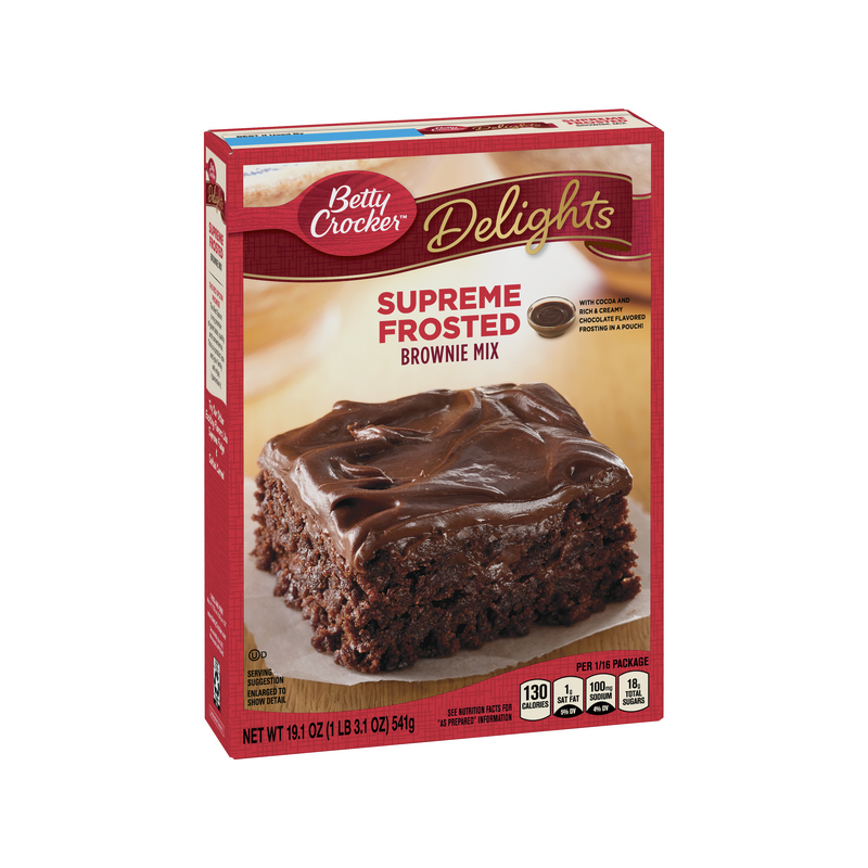 Betty Crocker Supreme Frosted Brownies Mix