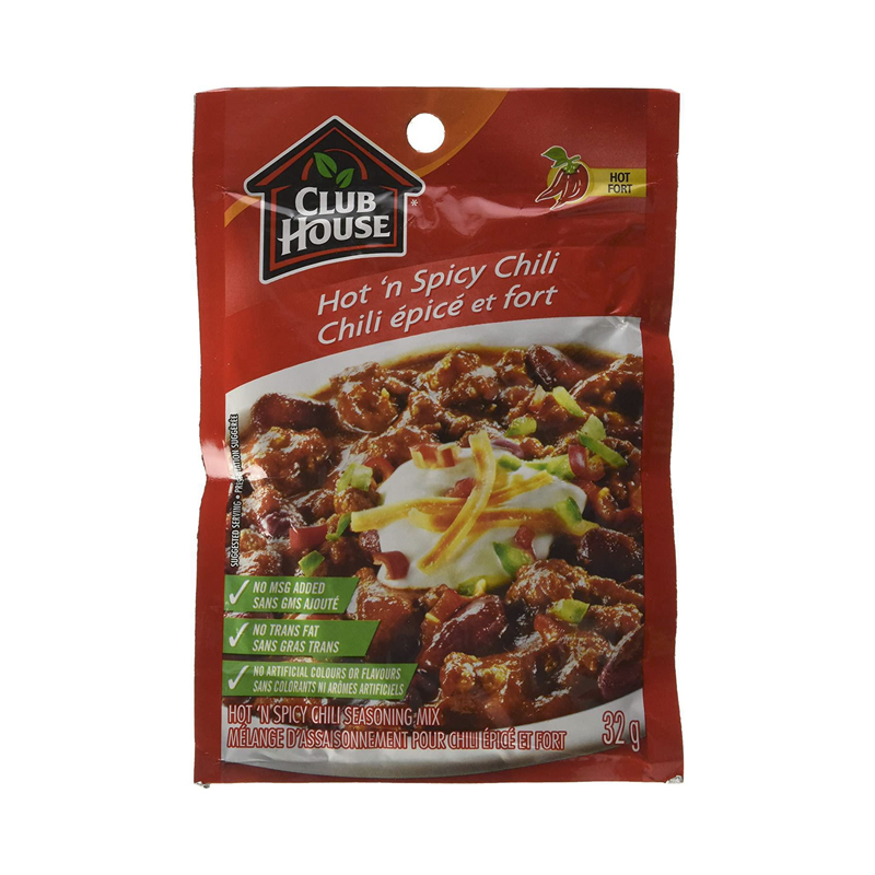 Club House Hot N Spicy Chili Seasoning