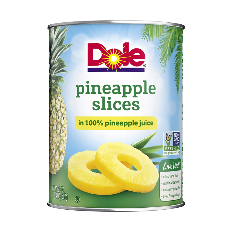 Dole Pineapple Slices in Pineapple Juice