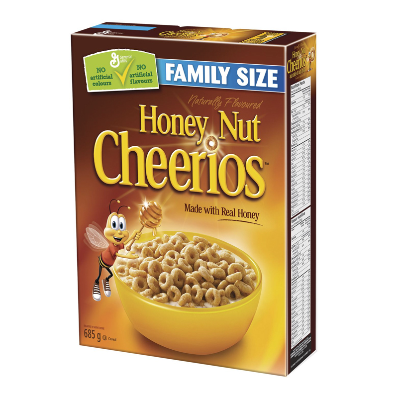 General Mills Cereal Cheerios Honey Nut