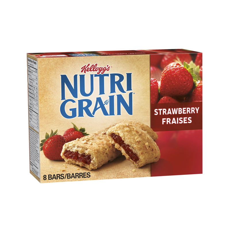 Kelloggs Nutri-Grain Cereal Bars Strawberry