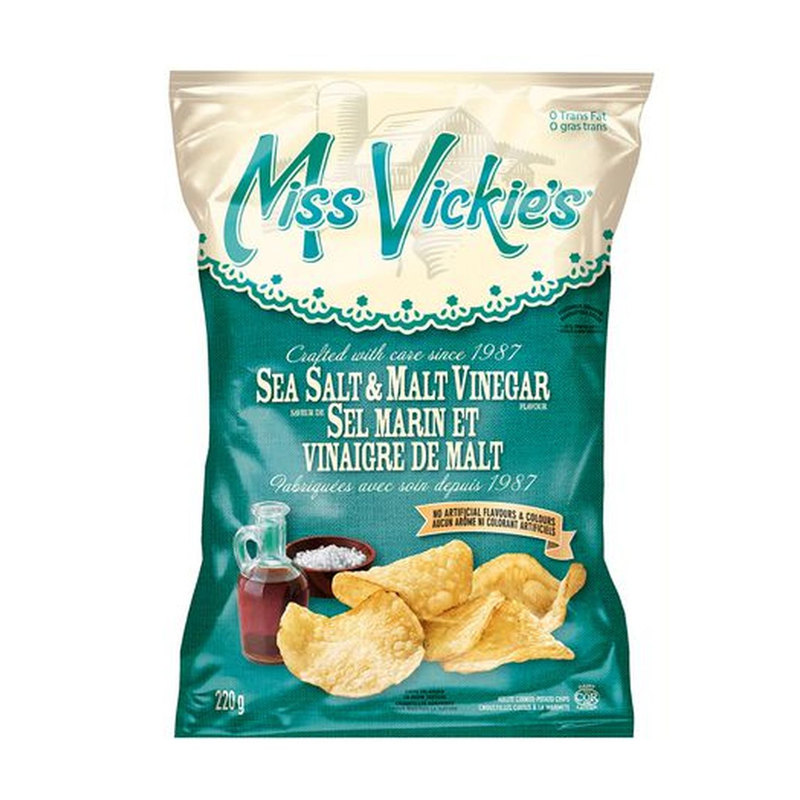 Miss Vickies Sea Salt and Malt Vinegar