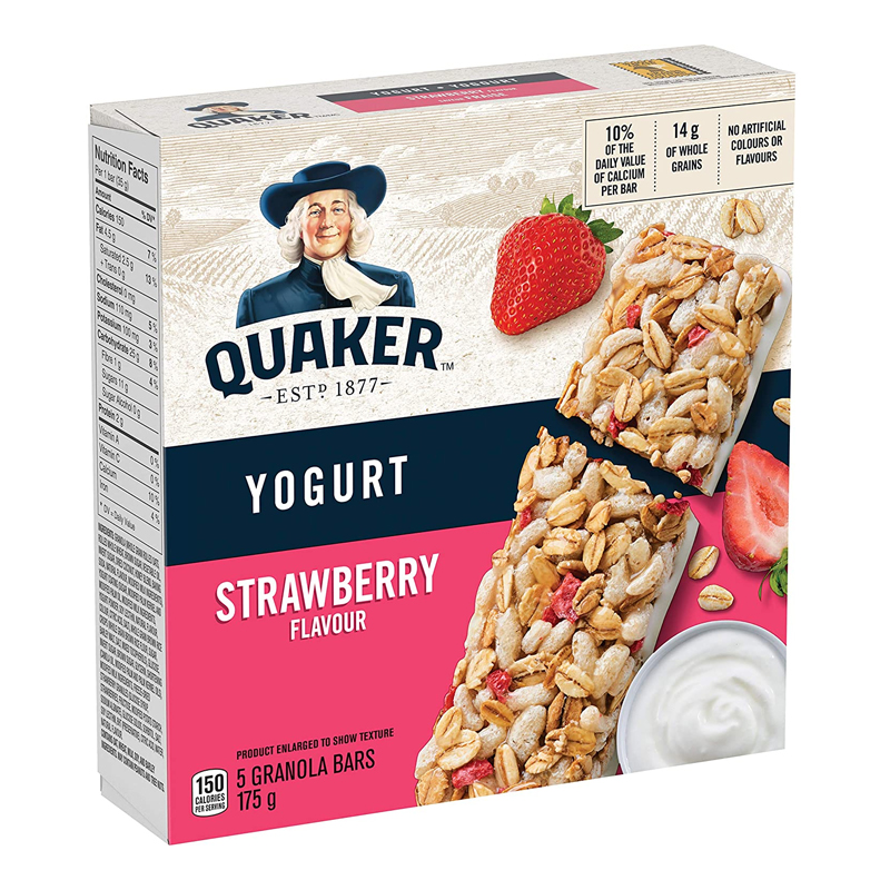 Quaker Harvest Yogurt Strawberry Granola Bars