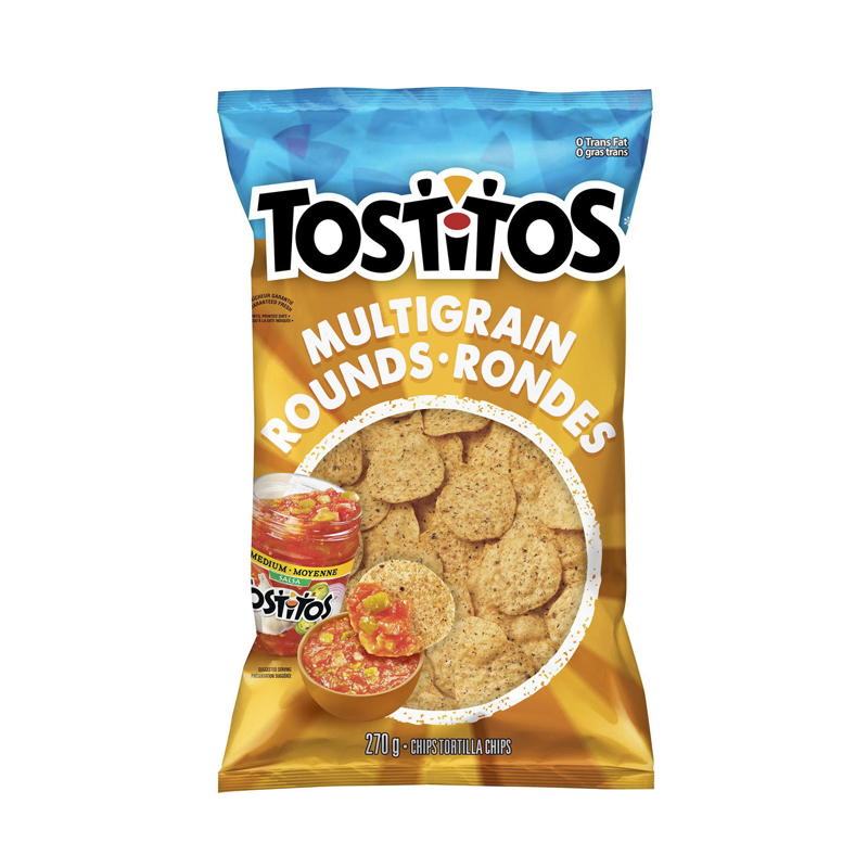 Tostitos Tortilla Chips Bite Size Rounds Multigrain